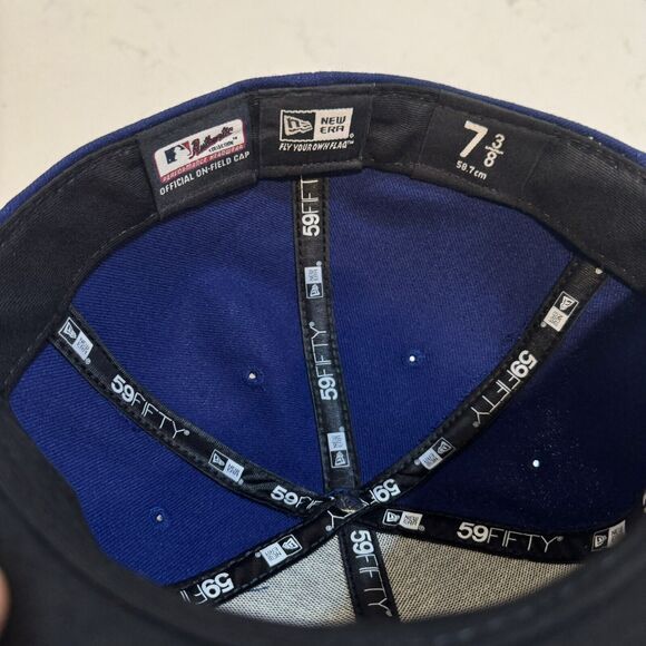 New Era SIGNED Los Angeles Dodgers AC Performance Game 5950 Fitted Hat - Picture 6 of 7